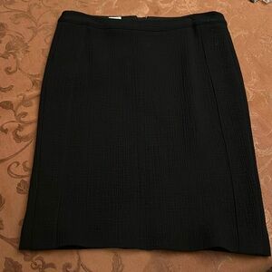 Armani Textured Wool Skirt